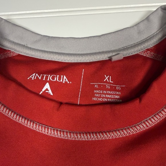 Antigua‎ St. Louis Cardinals Embroidered Crewneck Fleece Men's XL Red GUC - Picture 2 of 5